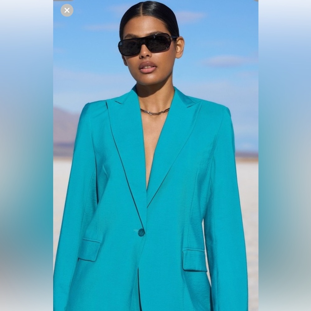 ba&sh NWT Vibrant Blue Blazer
